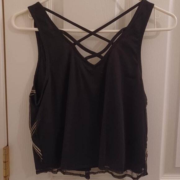 Hollister x Sydney Sierota Beaded Black Tank - Picture 5 of 5